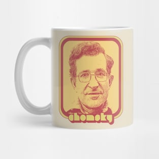 Noam Chomsky // Retro 90s Tribute Styled Fan Design Mug